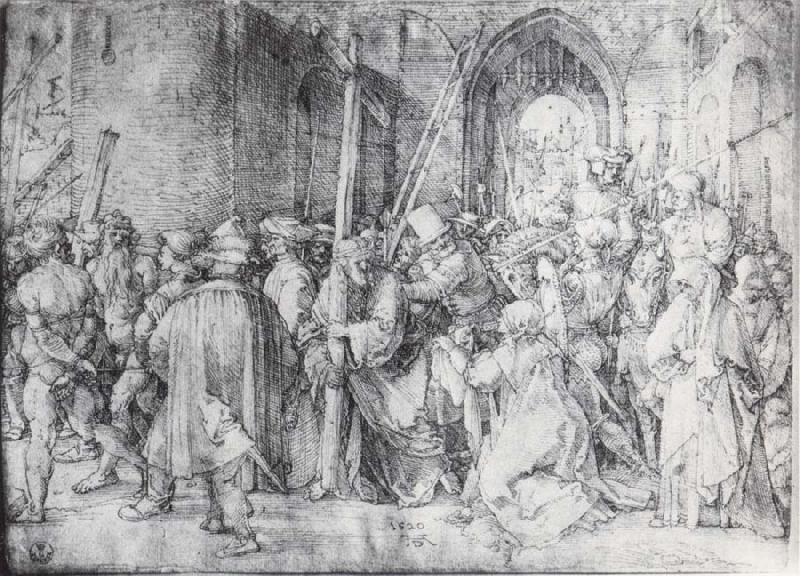 Albrecht Durer Christ Carrying the Cross oil painting image